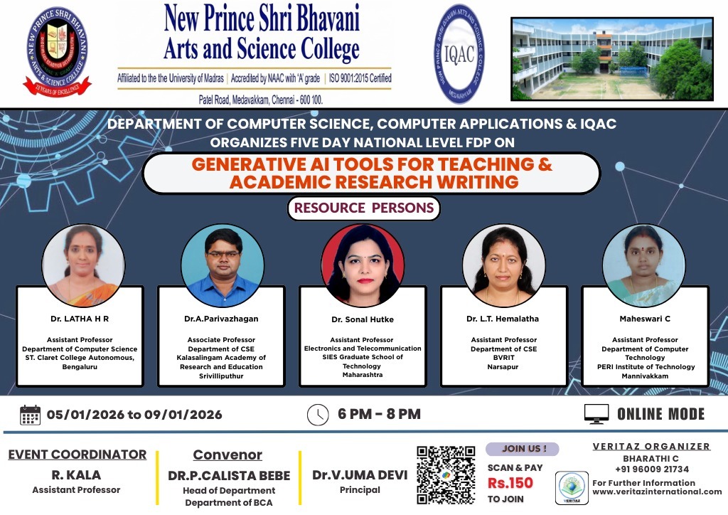 New Prince Shri Bhavani College  